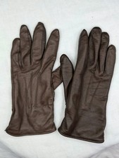 Vintage Leather Gloves Brown