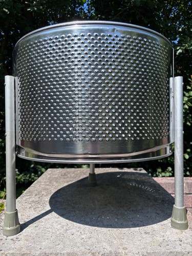Fire pit bbq washer drum - fire,