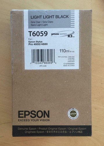 Genuine epson ink - genuine, t6059