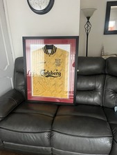 framed football shirt Liverpool 94/96 Away Shirt
