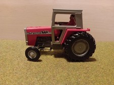 Britains LTD England Massey Ferguson 595 Tractor and DRIVER-1975- Vintage