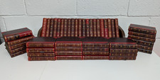 THE WAVERLEY NOVELS - SIR WALTER SCOTT - COMPLETE 48 VOLUME SET - LEATHER - 1877