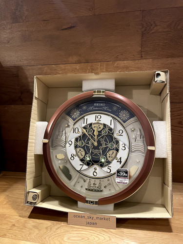 Seiko re601b analog wall clock - seiko,
