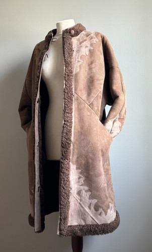 Vintage sheepskin shearling - sheepskin,