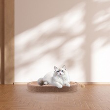  Cat Scratcher with Ball Toy Sisal Scratching Board Play Nest Bed