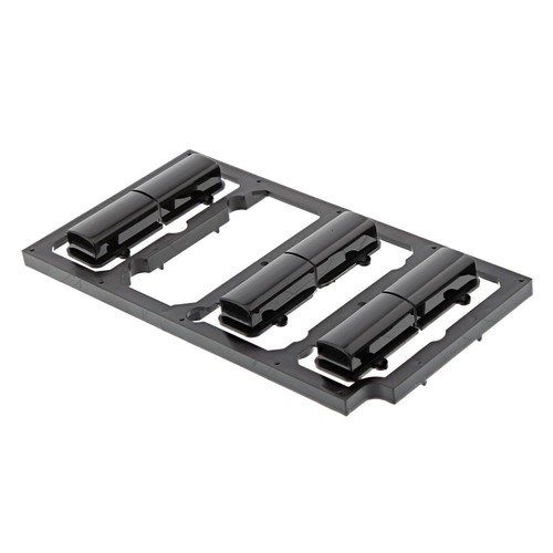 Aeg microwave black - black, push