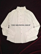 LEAD REIN/ EVENING PERFORMANCE BLOUSE - WHITE- VARIOUS SIZES