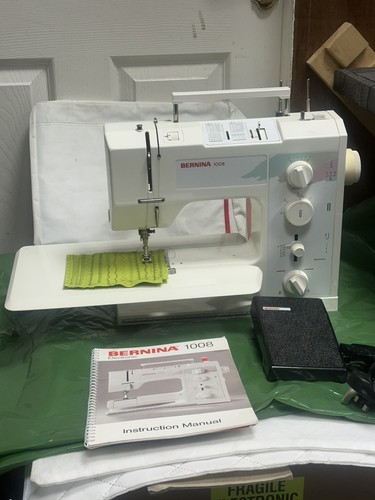 Serviced bernina 1008 with - serviced,