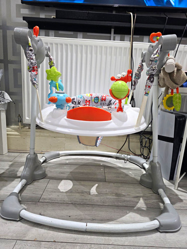 Baby bouncing chair activity - baby,