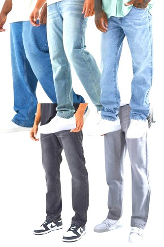 Men relaxed fit rigid - men, flare