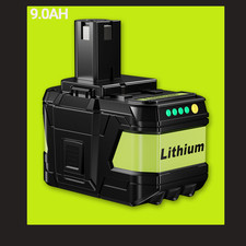 1X 9.0Ah Replacement For Ryobi One+ Plus P108 BPP-1815 BPP-1817 P107 18V Battery