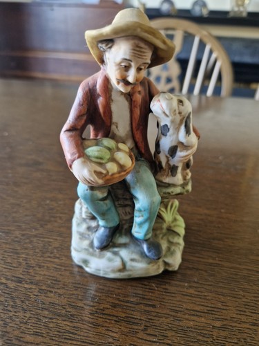 Vintage capodimonte figurine - vintage,