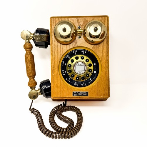 Vintage county line telephone - line,