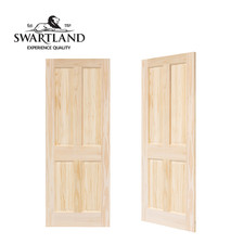 Victorian Style 4 Panel Solid Clear Pine Internal Doors