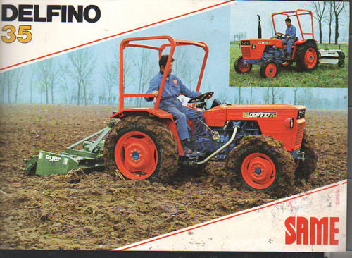 Same delfino tractor - 35",