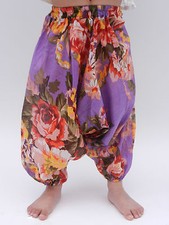 Girls floral harem pants baggy