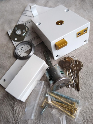 Union rim cylinder drawback - cylinder,