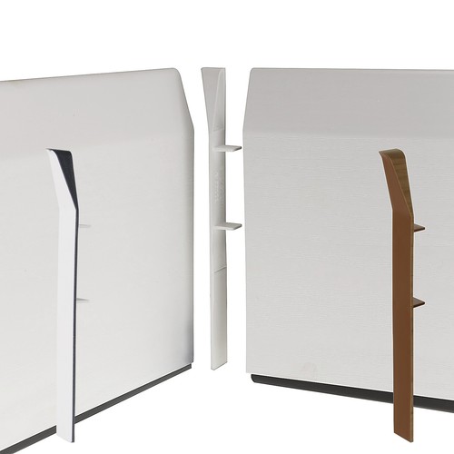 Upvc skirting corner 100 - corner, &