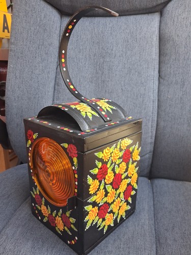 Vintage bargeware hand painted - vintage,