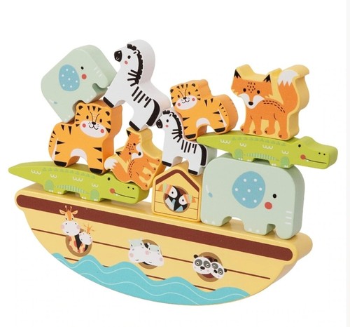 Animal stacking toy wooden - animal,
