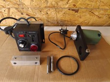 200W 220V Motor + Regulator Speed  + Bracket Motor For Emco Unimat SL/DB Lathe