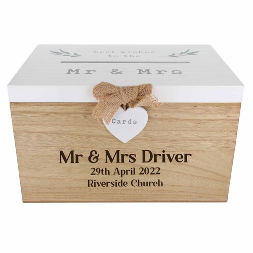 Personalised wedding card - personalised,