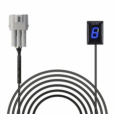 Motorcycle Gear Indicator Blue