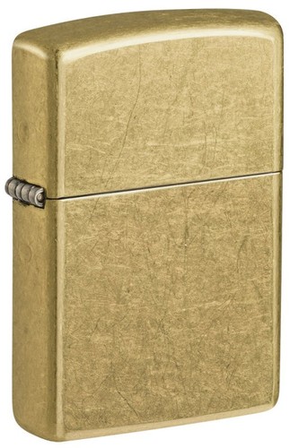 Street brass zippo lighter - street,
