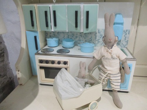 Vintage french toy cooker - vintage,