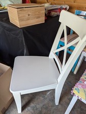 2 X Ikea Ingolf Chairs , White