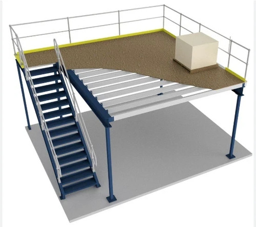 New industrial mezzanine floor - new,