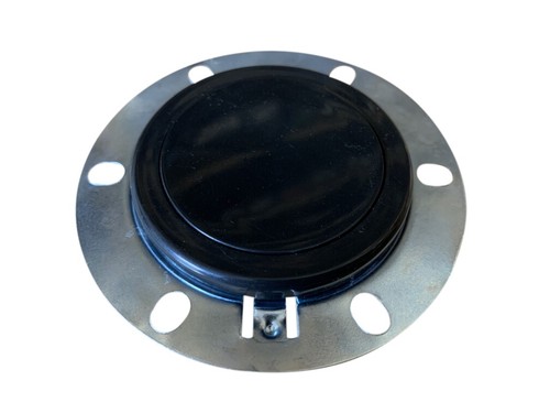 Black horn button ring adapter - ring,