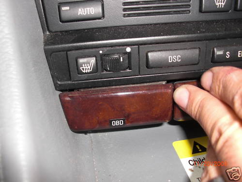 2001 bmw wood obd - obd, e38