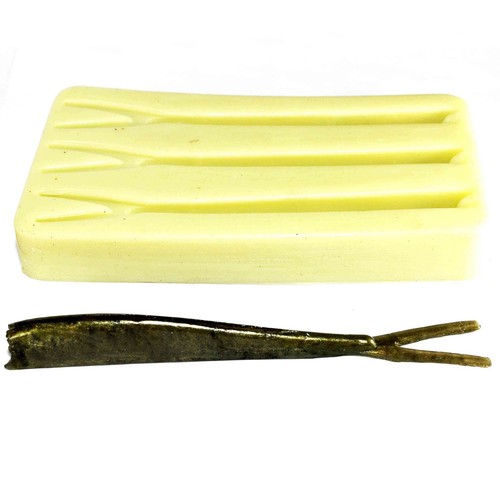 Twin tail split belly shad - twin,