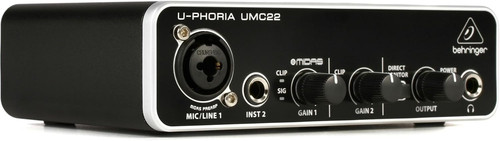 Behringer umc22 audiophile - umc22,