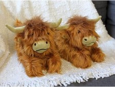 Highland Cattle Slippers -