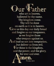 THE LORDS PRAYER PHOTO JESUS