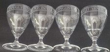 Set of 4 Classical Etched