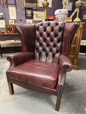 Oxblood Leather Chesterfield