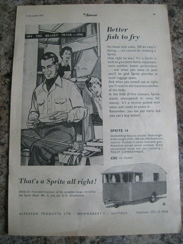 Sprite caravan major mk4 - sprite,