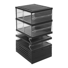 18 Pairs 9 Layers Shoes Standing Cabinet Storage Shoe Rack Organizer Dustproof