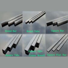 Carbon Fiber Round/Square, Bar/Tube Flat Rods Fibre Strips Fibre,RC Airplane Toy