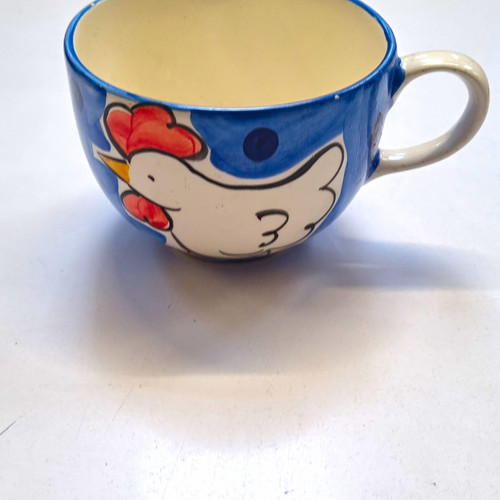 Hand painted blue - hand,