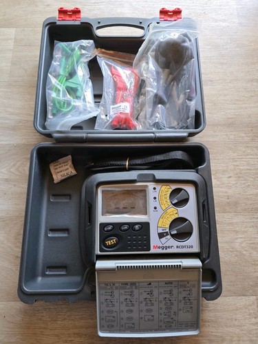Megger rcdt320 rcd tester - rcdt320,
