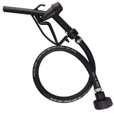 Fuel Gun Nozzle with 1" Hose &