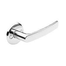 Scandinavian general door lever handles set for Assa Abloy Ruko Yale Tesa lock