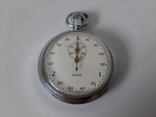 Smiths of England Rare Vintage 1/100th Military Stopwatch