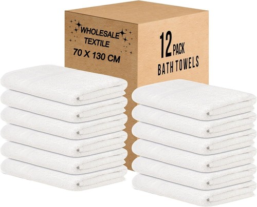 White bath towels bulk - white,