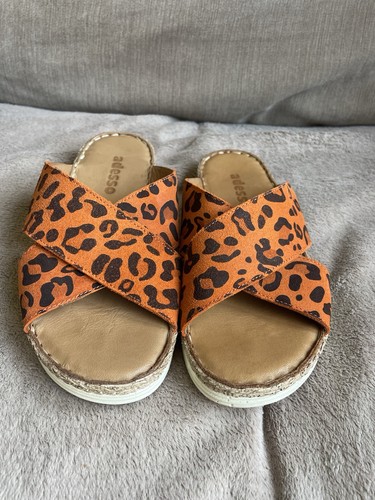 Adesso leopard print - print, sandals