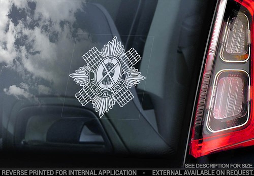 Royal scots sticker forces - sticker,